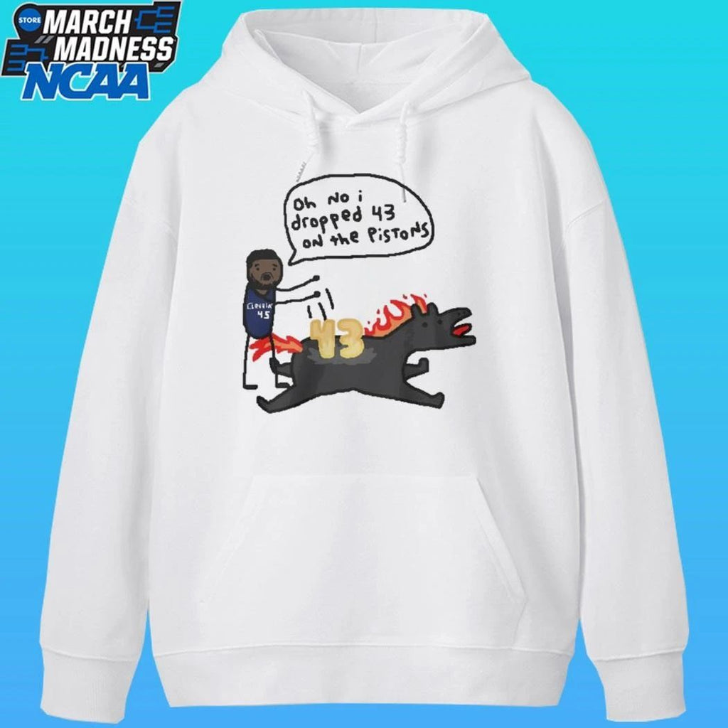 Donovan Mitchell Cleveland Cavaliers Oh No I Dropped 43 On The Pistons Shirt