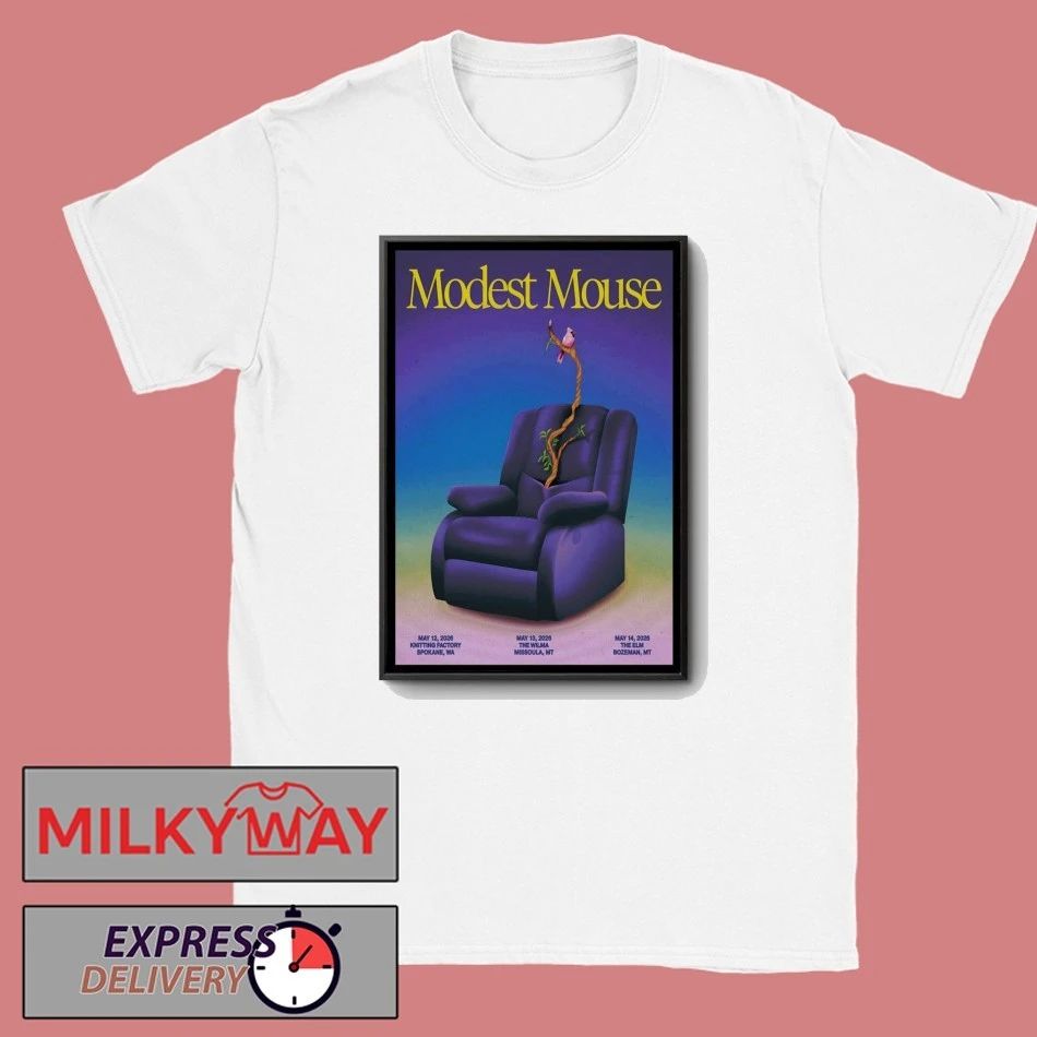 Modest Mouse in Missoula MT On May 13 2026 Poster shirt
