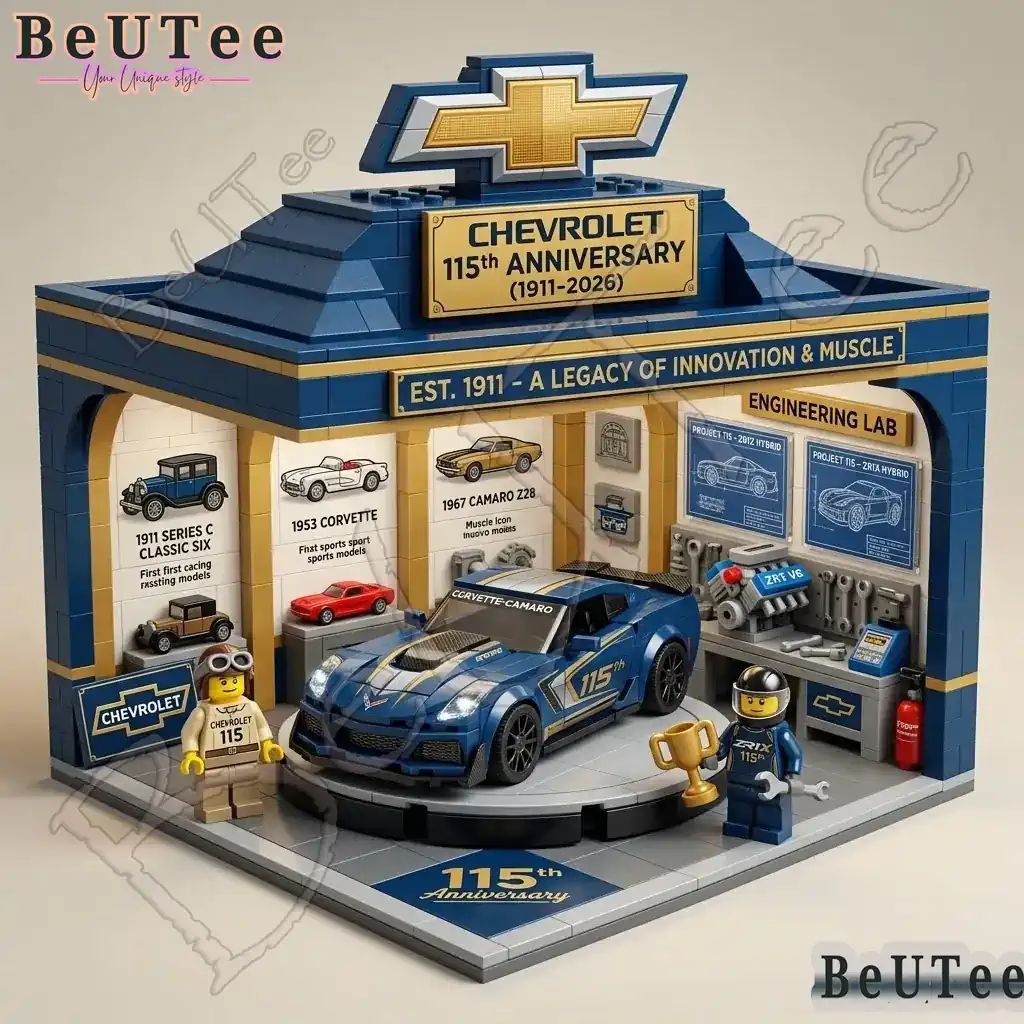 Chevrolet 115th Anniversary A Century of Legend Building Blocks
