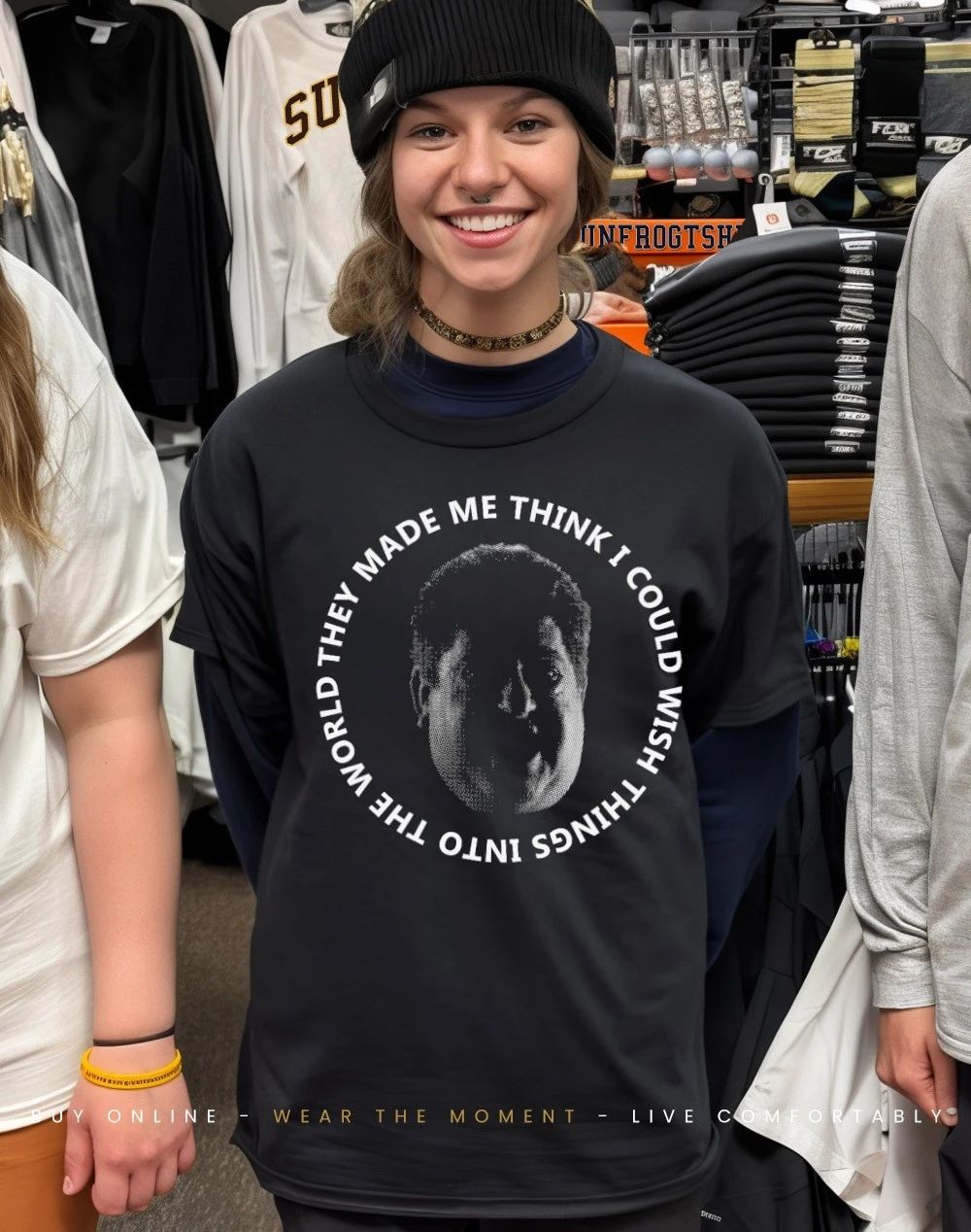 The Chair they made me think I could wish things into the world shirt