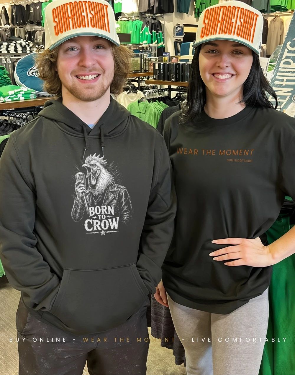 Rock Rooster Rebel Born To Crow shirt