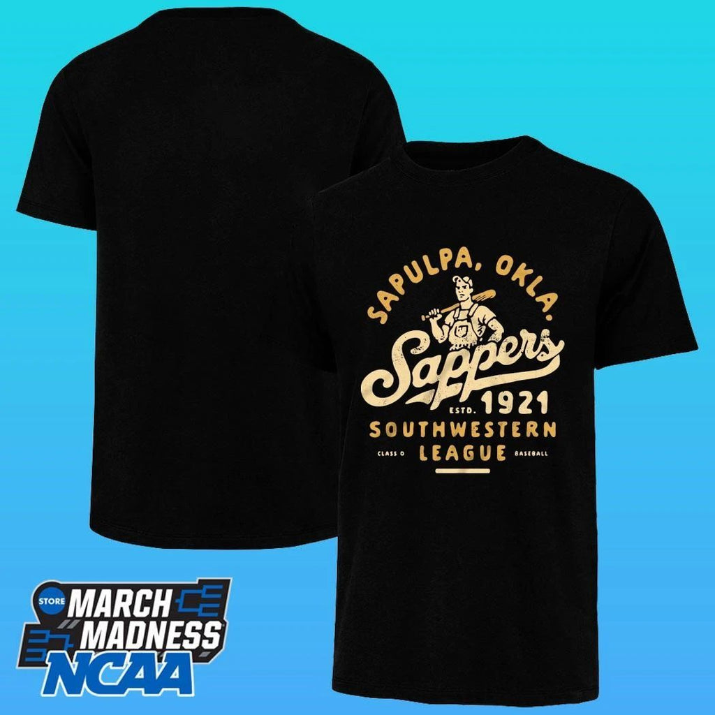 Sapulpa Sappers Oklahoma Southwestern League Baseball Estd 1921 Shirt