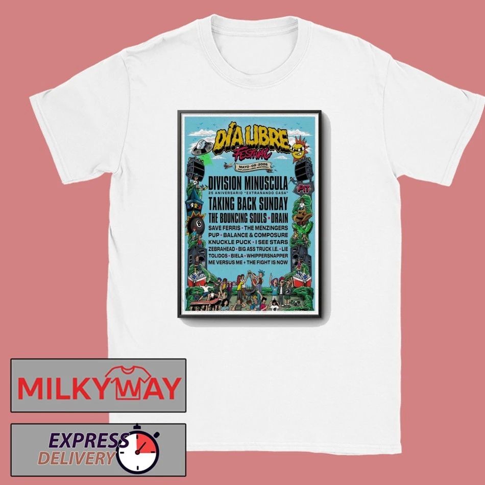 LIMITED May 9 2026 Dia Libre Festival Explanada Libre Poster shirt