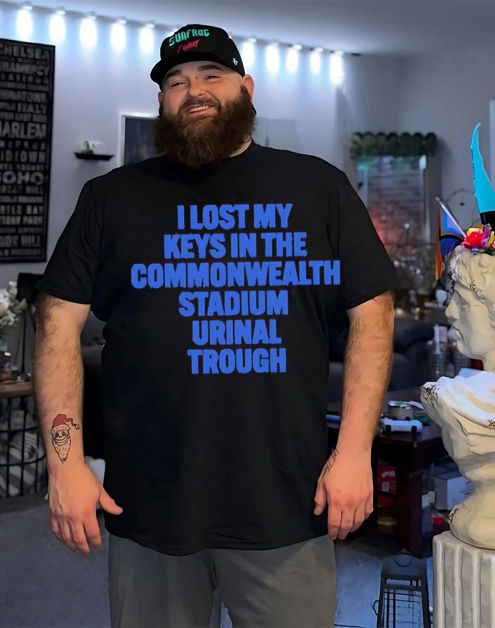 I lost my keys in the Commonwealth stadium urinal trough shirt