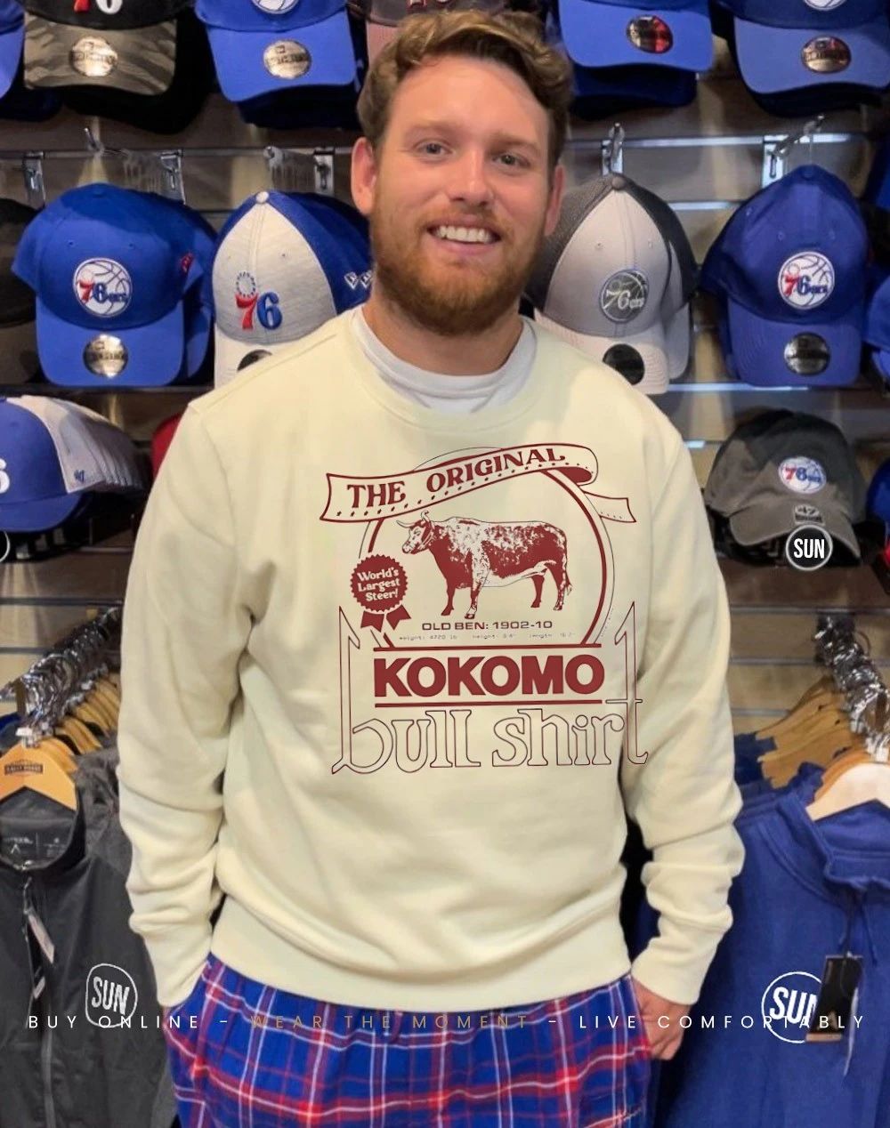 The original Kokomo Bull world’s largest steer shirt