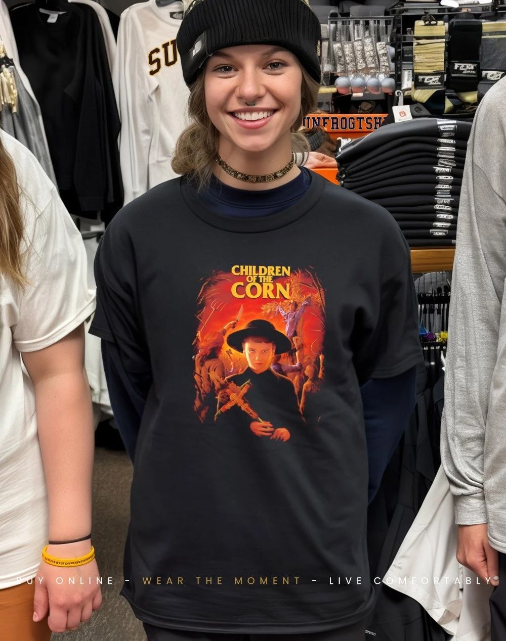 Children of the corn Isaac Chroner portrait Halloween shirt