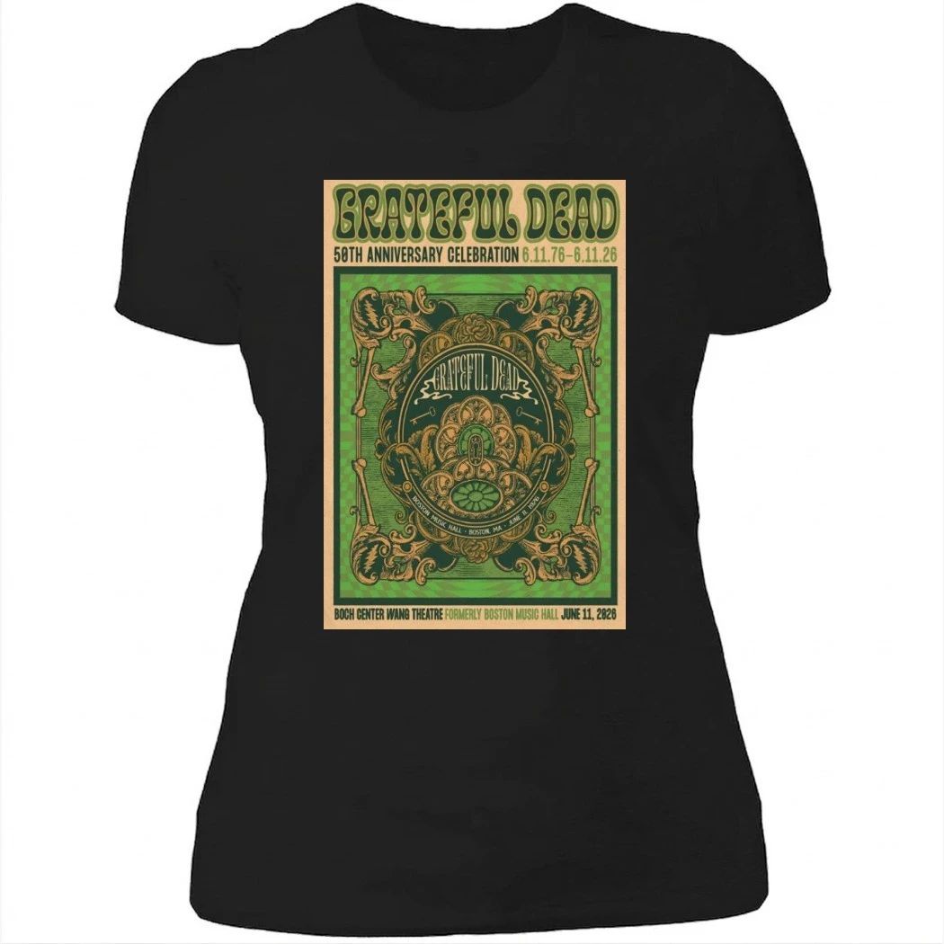 Grateful Dead 6-11-2026 Boston MA Poster Shirt