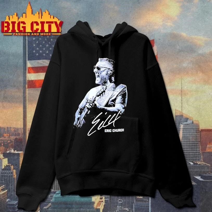 Eric Church Icon Photo Signature Shirt
