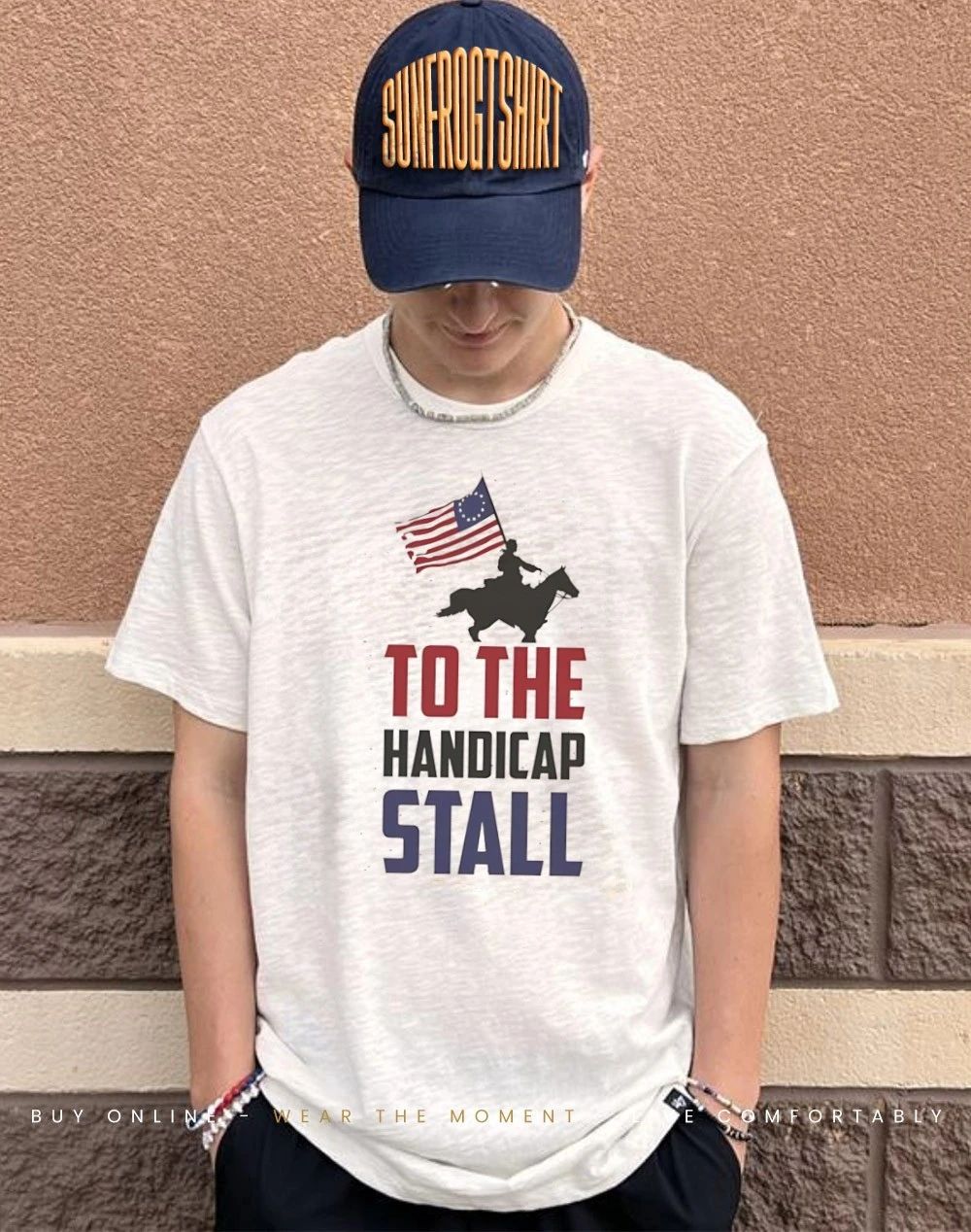 America to the handicap stall shirt