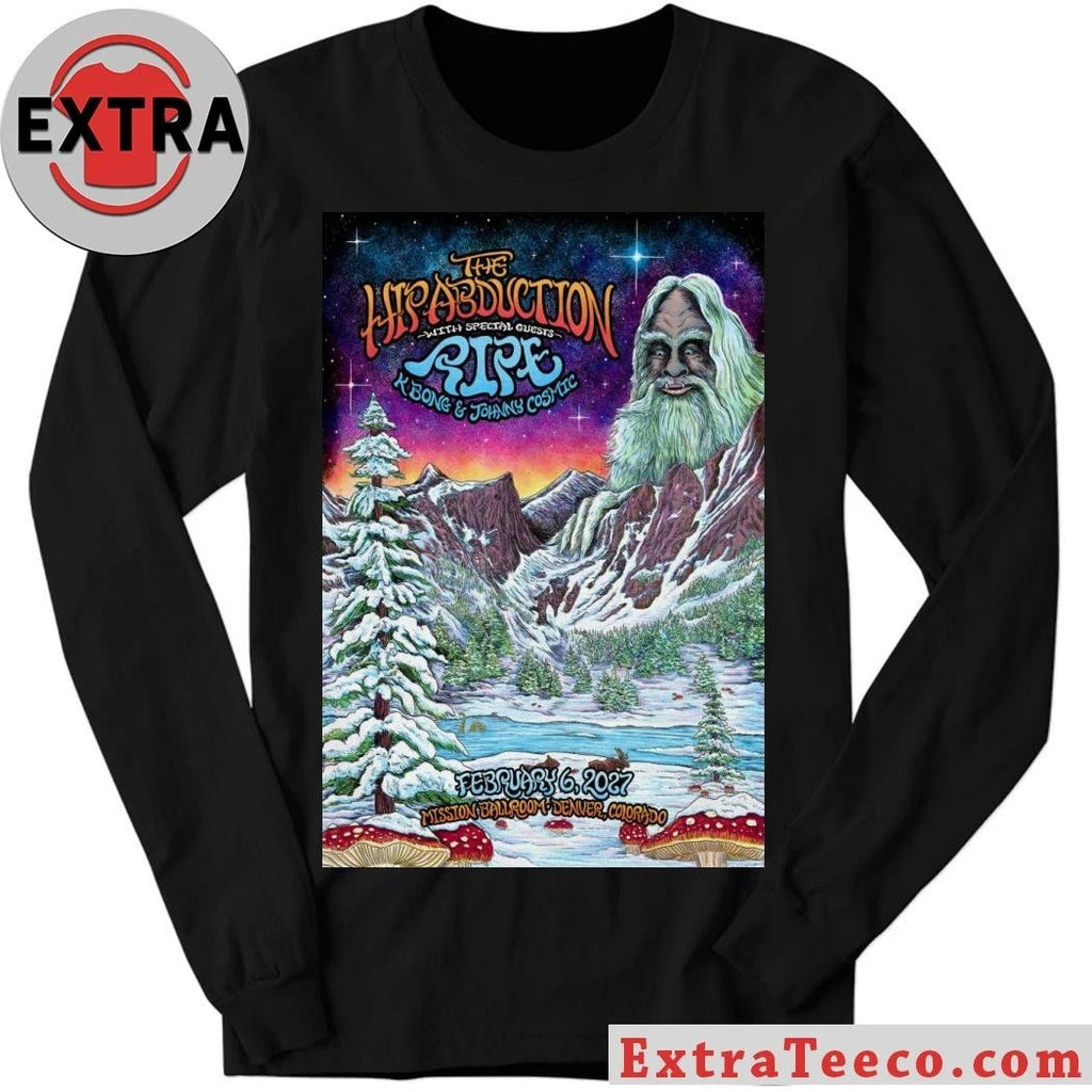 The Hip Abduction At Mission Ballroom On Feb 6 2027 Poster Shirt