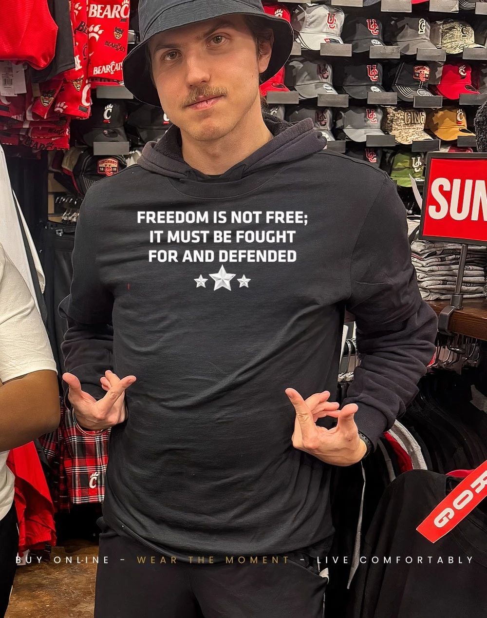 Freedom is not free it must be fought for an defended shirt