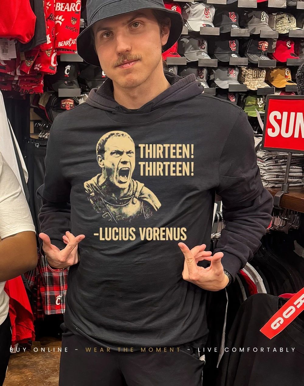 Lucius Vorenus legion thirteen shirt