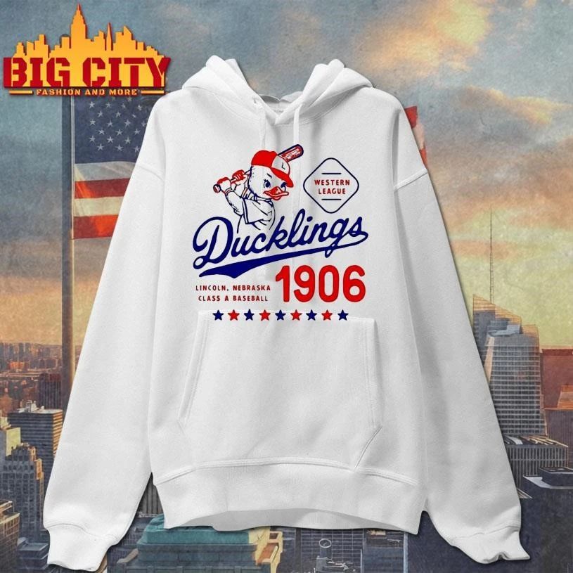 Ducklings Lincoln Nebraska Class A Baseball Western League 1906 Shirt