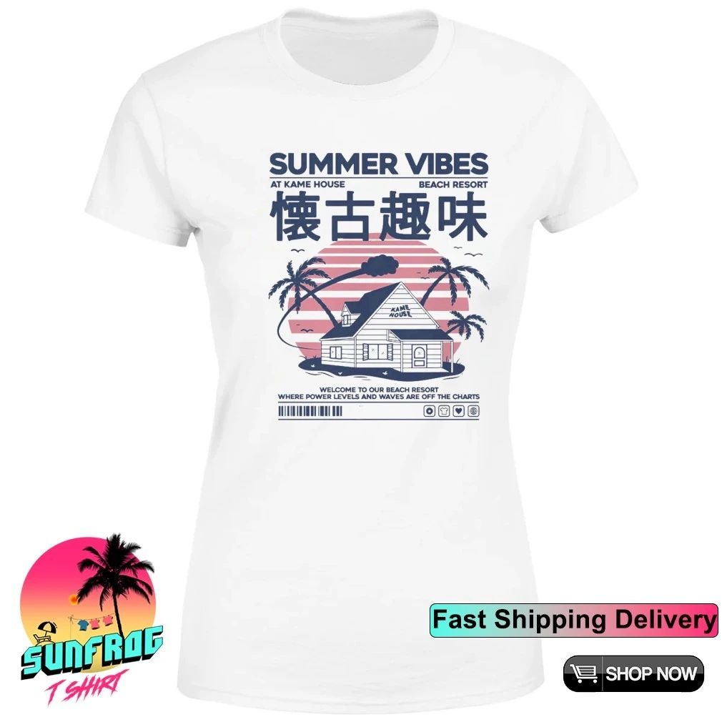 Summer vibes at Kame House beach resort levels waves off the charts shirt