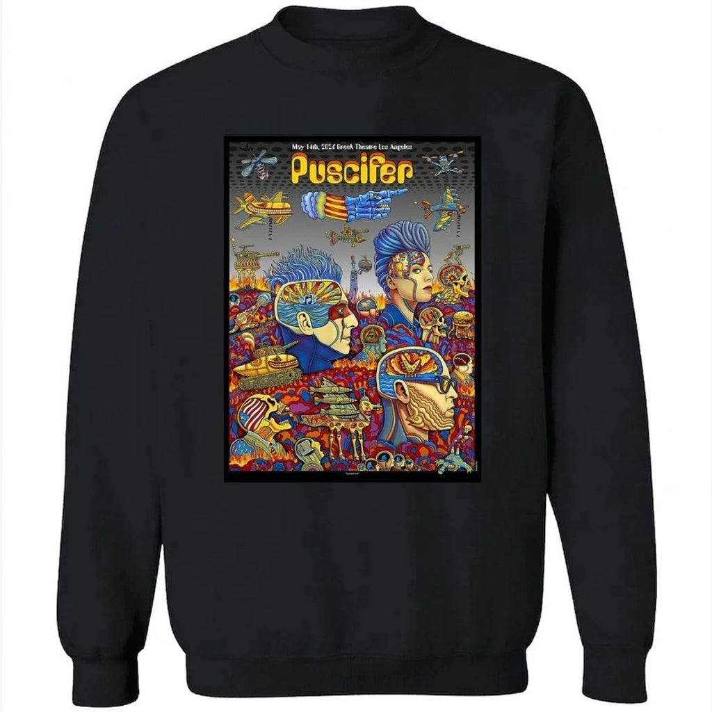 Puscifer Los Angeles California 2026 Event Poster At Greek Theatre On May 14 2026 Shirt