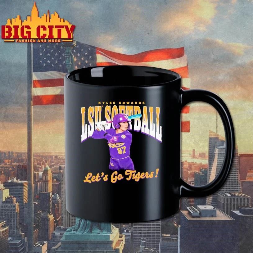 Kylee Edwards LSU Softball Lets Go Tigers Shirt