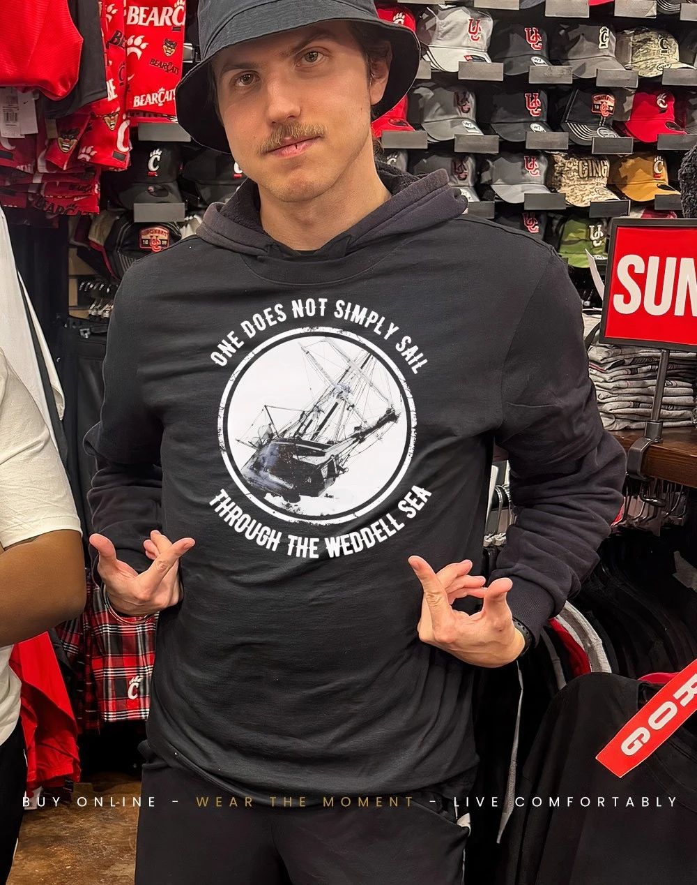 Shackleton endurance one does not simply sail through the weddell sea shirt