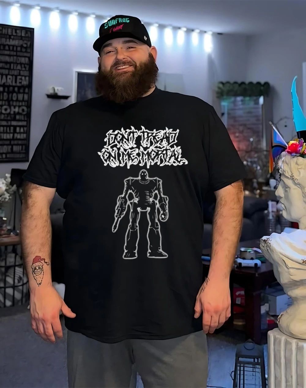 Titan protocol variant don’t tread on me mortal shirt