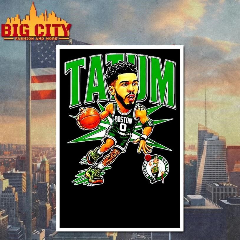 Jayson Tatum player Boston Celtics NBA 2026 big head shirt