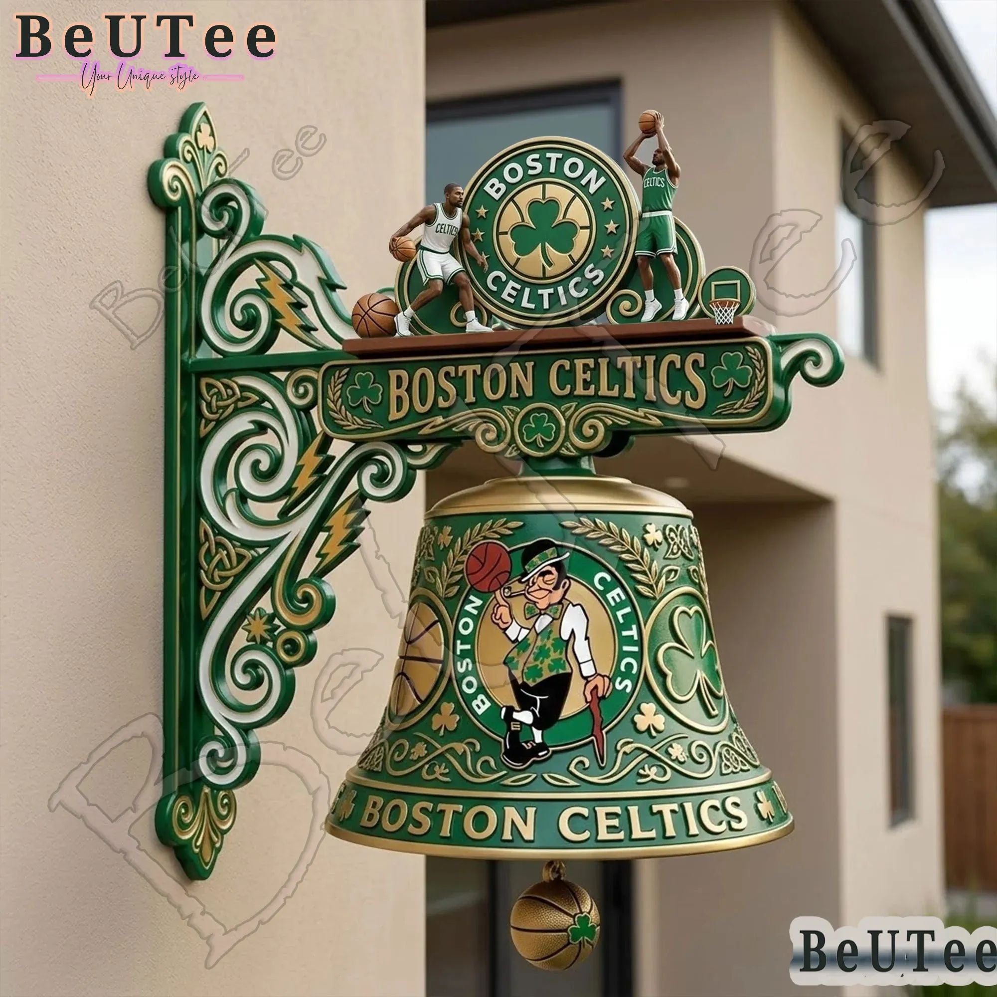 Boston Celtics Lucky Premium 3D Wall Bell