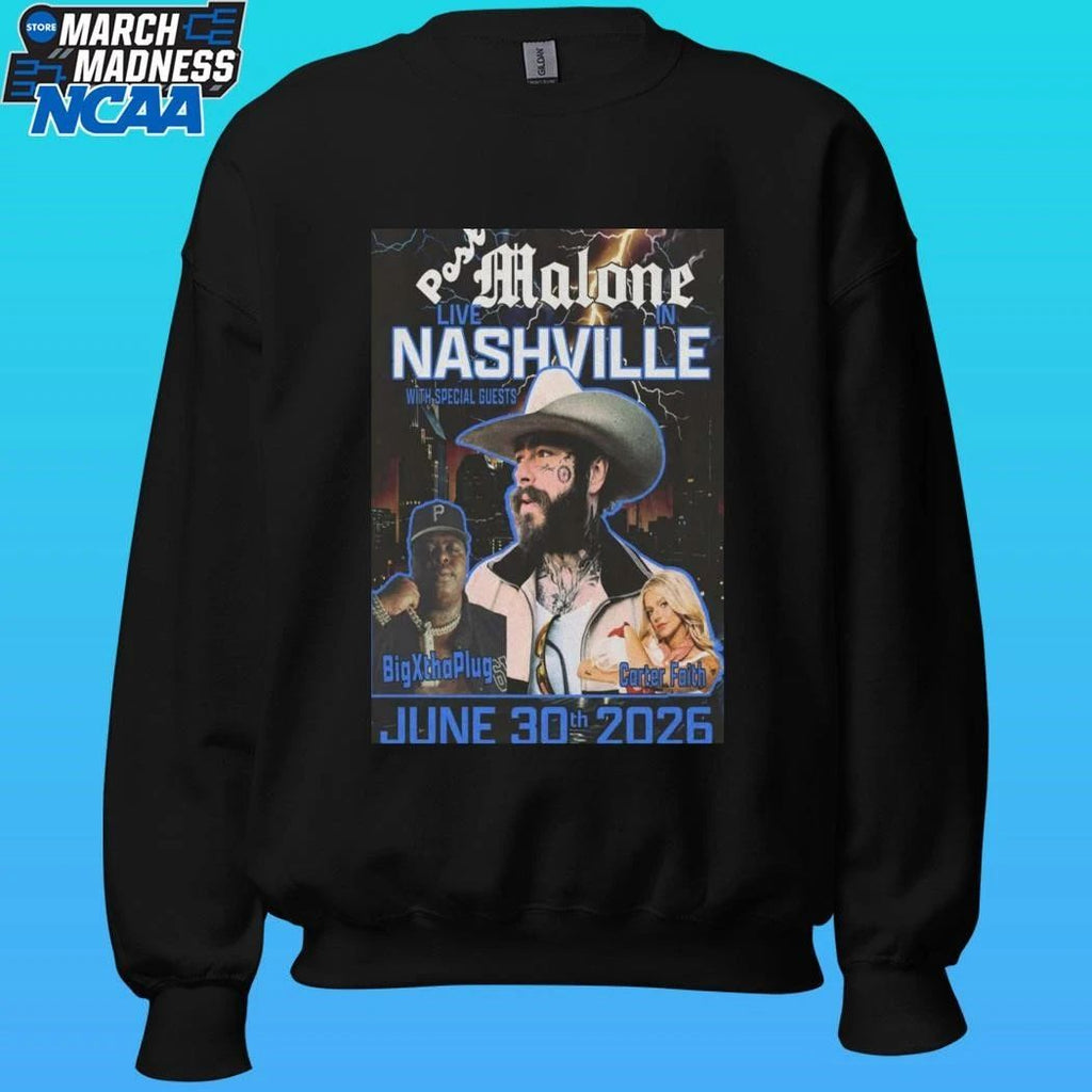Post Malone Nissan Stadium Nashville Tn June 30 2026 Poster Shirt