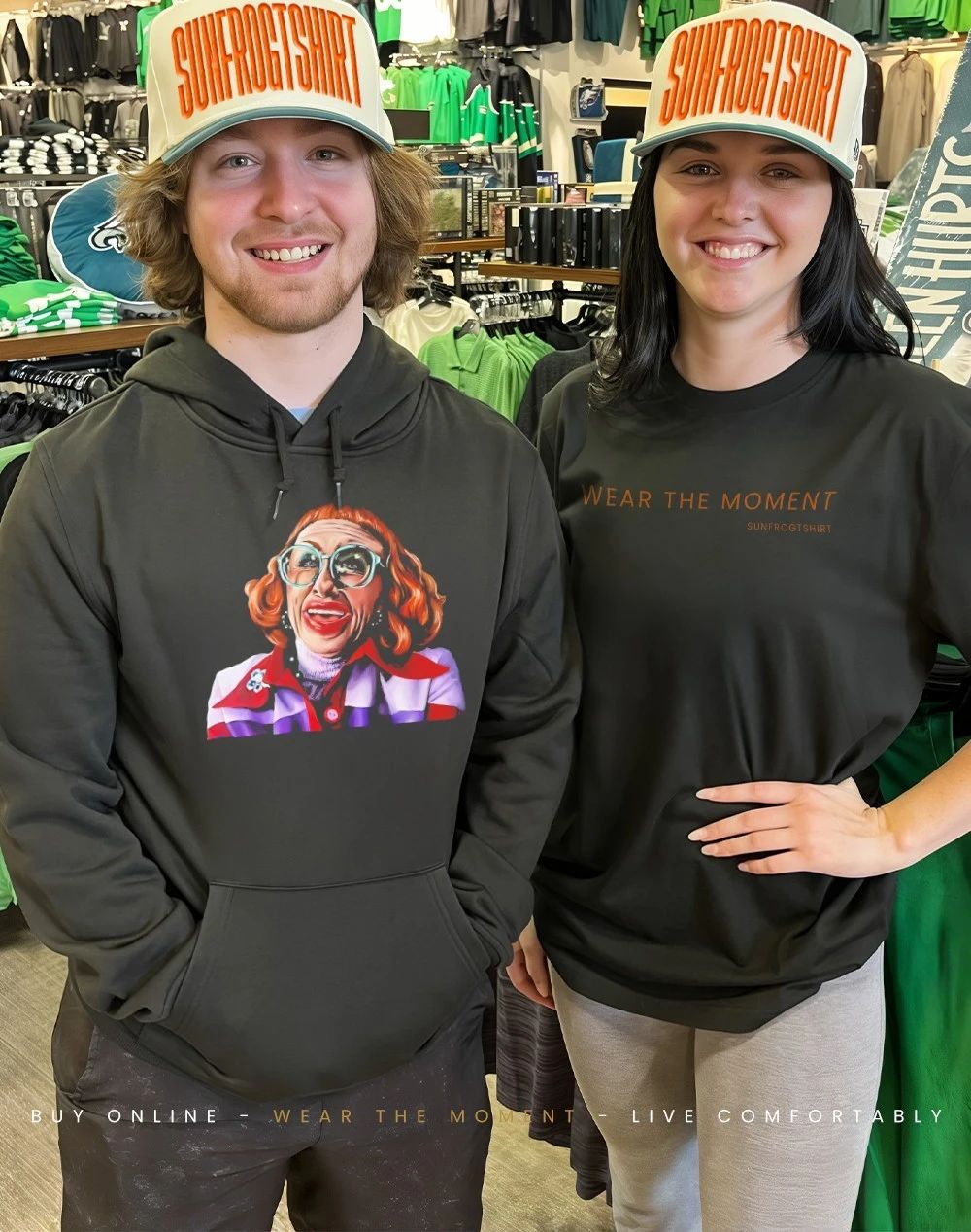 Aunt Gladys Weapons portrait shirt