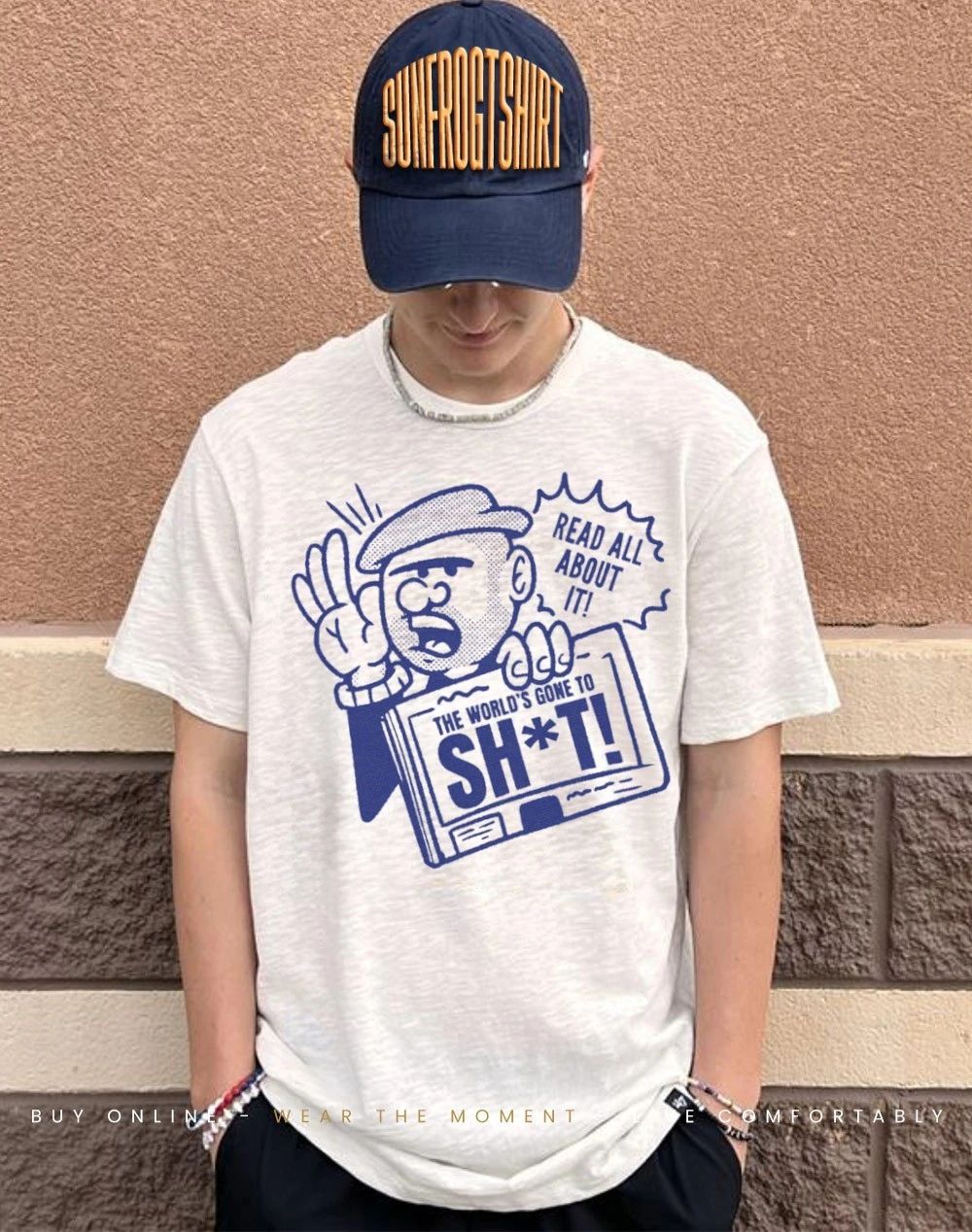 Thief read all about it the world’s gone to shit shirt