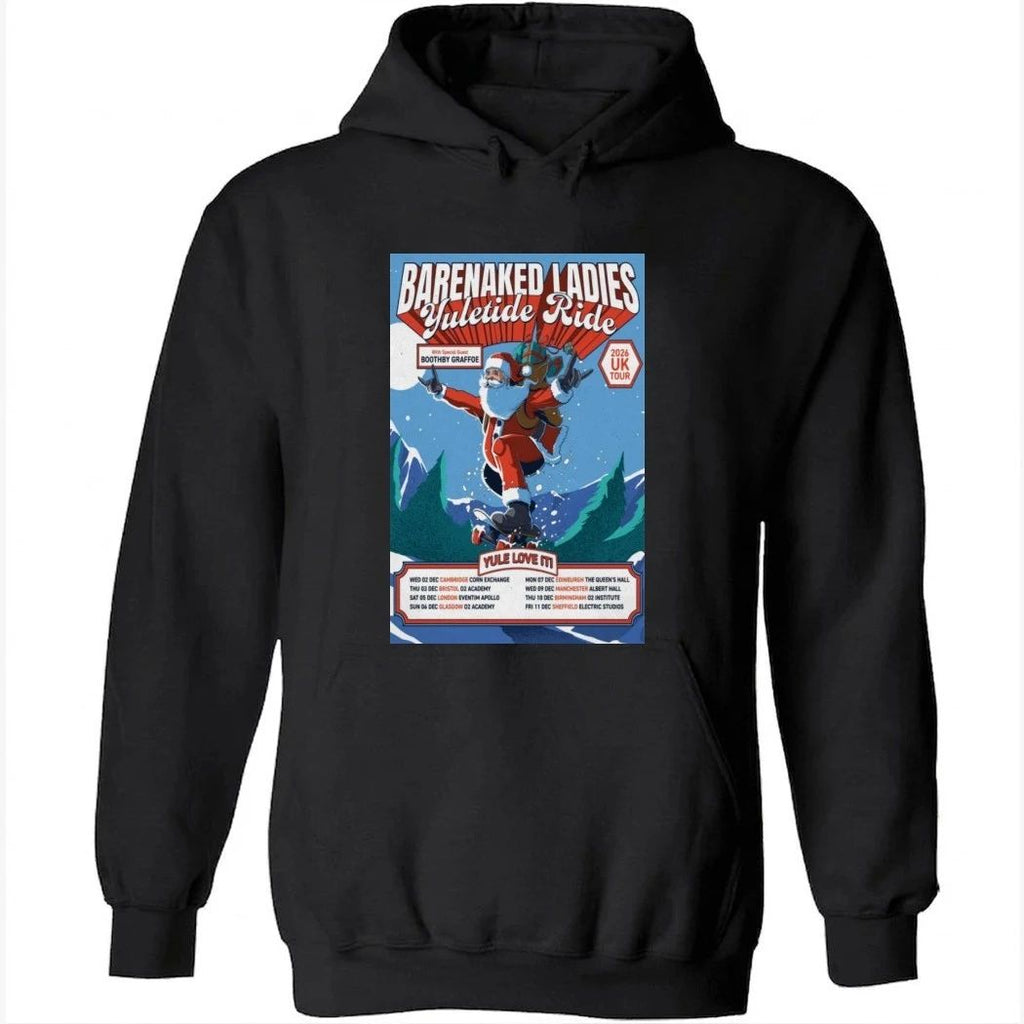 Barenaked Ladies Yuletide Ride Uk Tour 2026 Poster Shirt