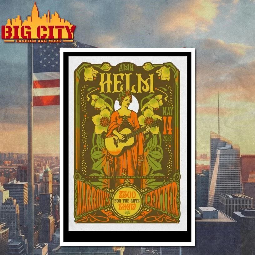 Amy Helm Fall River, MA 5-14-2026 Poster Shirt