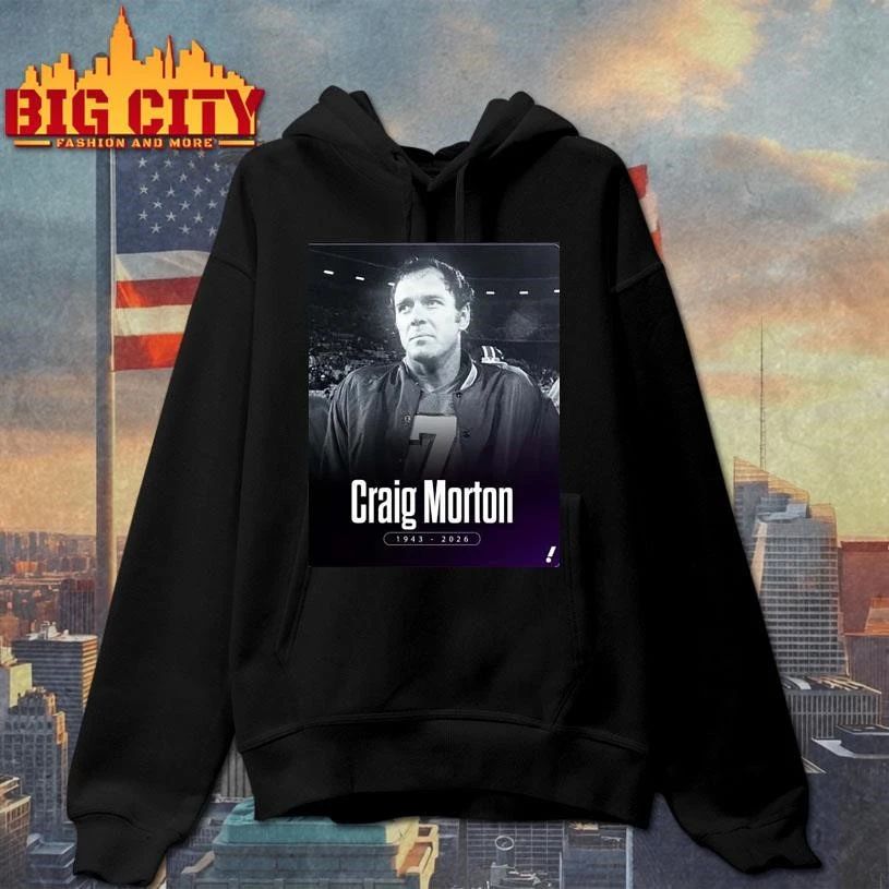 Craig Morton 1943-2026 Shirt