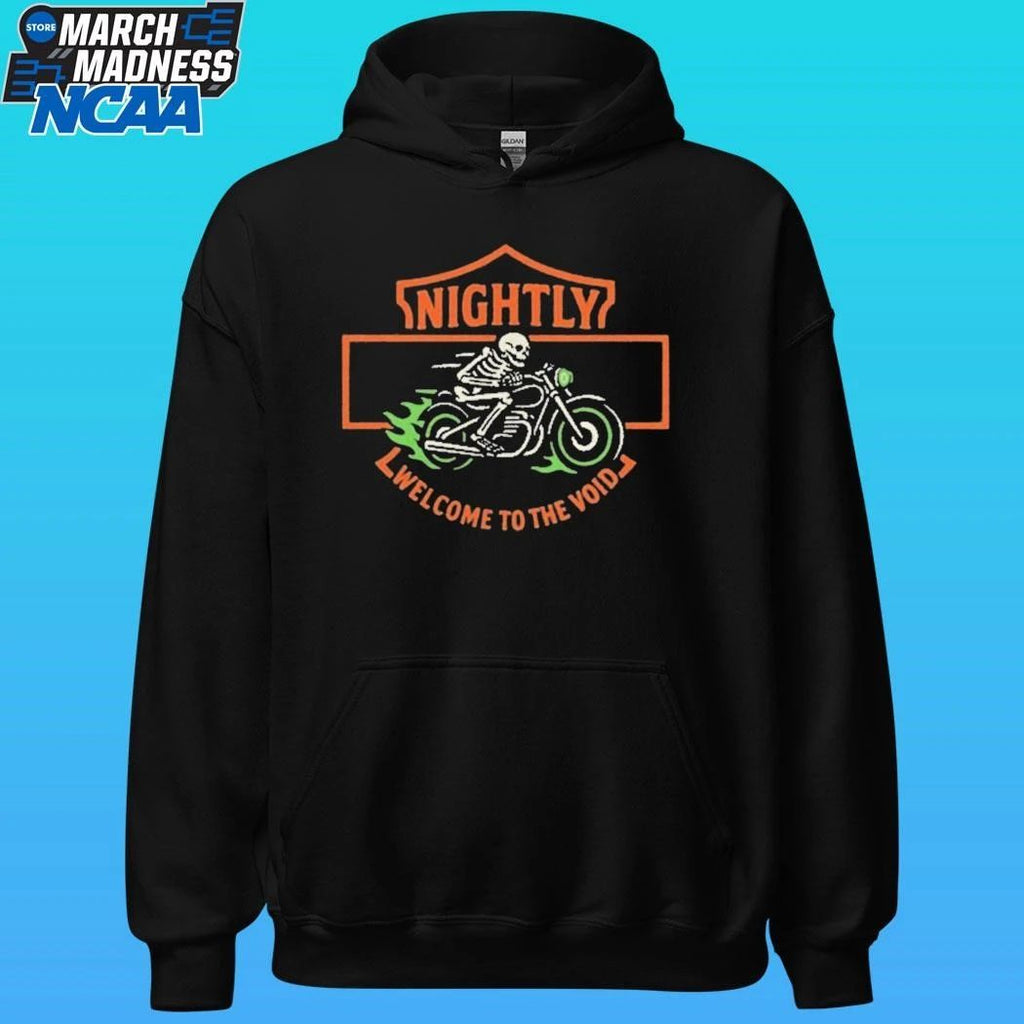 Nightly Into Welcome To The Void Motorcycle Pepper Shirt