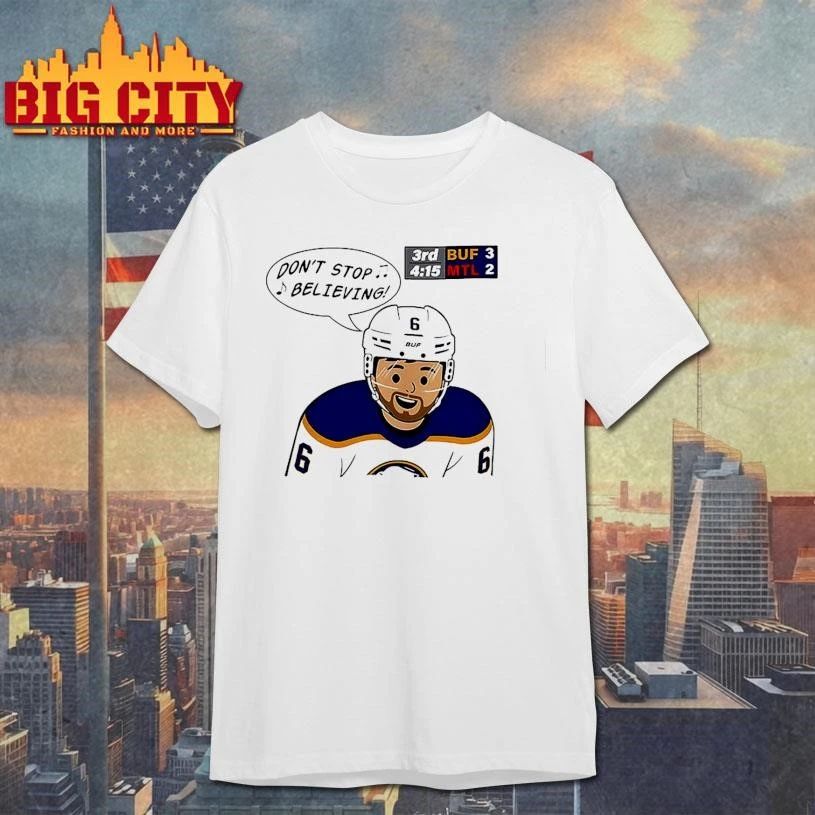 Zach Benson don’t stop believin Buffalo Sabres Hockey Graphic shirt