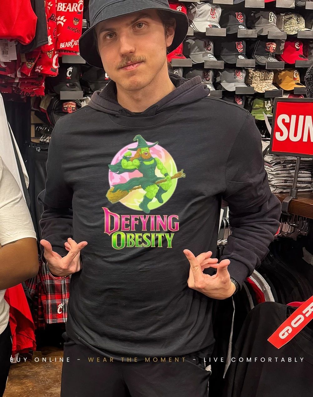 Defying Obesity Wicked Parody shirt