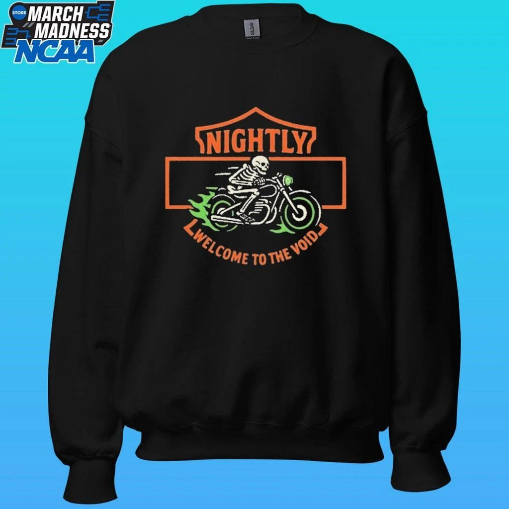 Nightly Into Welcome To The Void Motorcycle Pepper Shirt