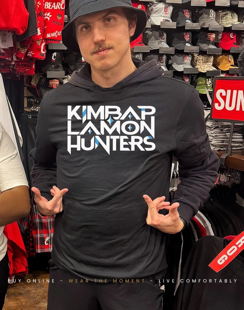 Kimbap lamon hunters K-Pop Demon Hunters parody shirt