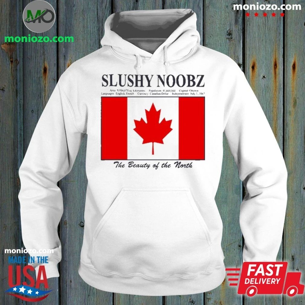 Original Slushy Noobz Canada Facts Shirt