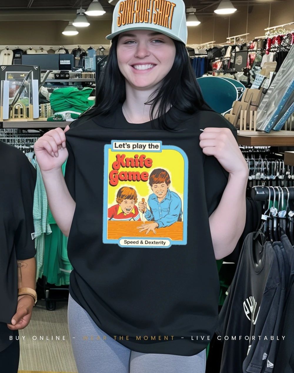 Kids let’s play the knife game speed and dexterity shirt