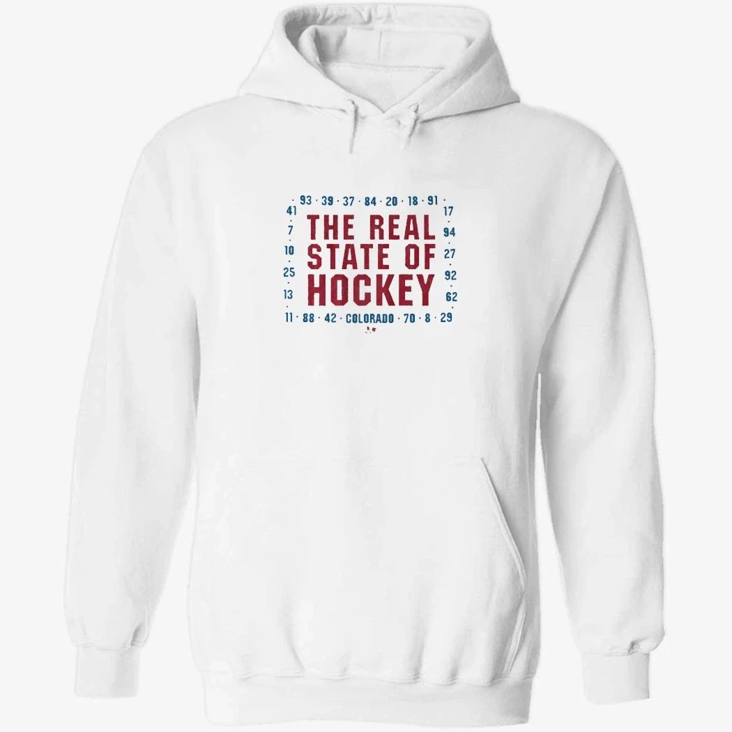 Colorado The Real State of Hockey Shirt