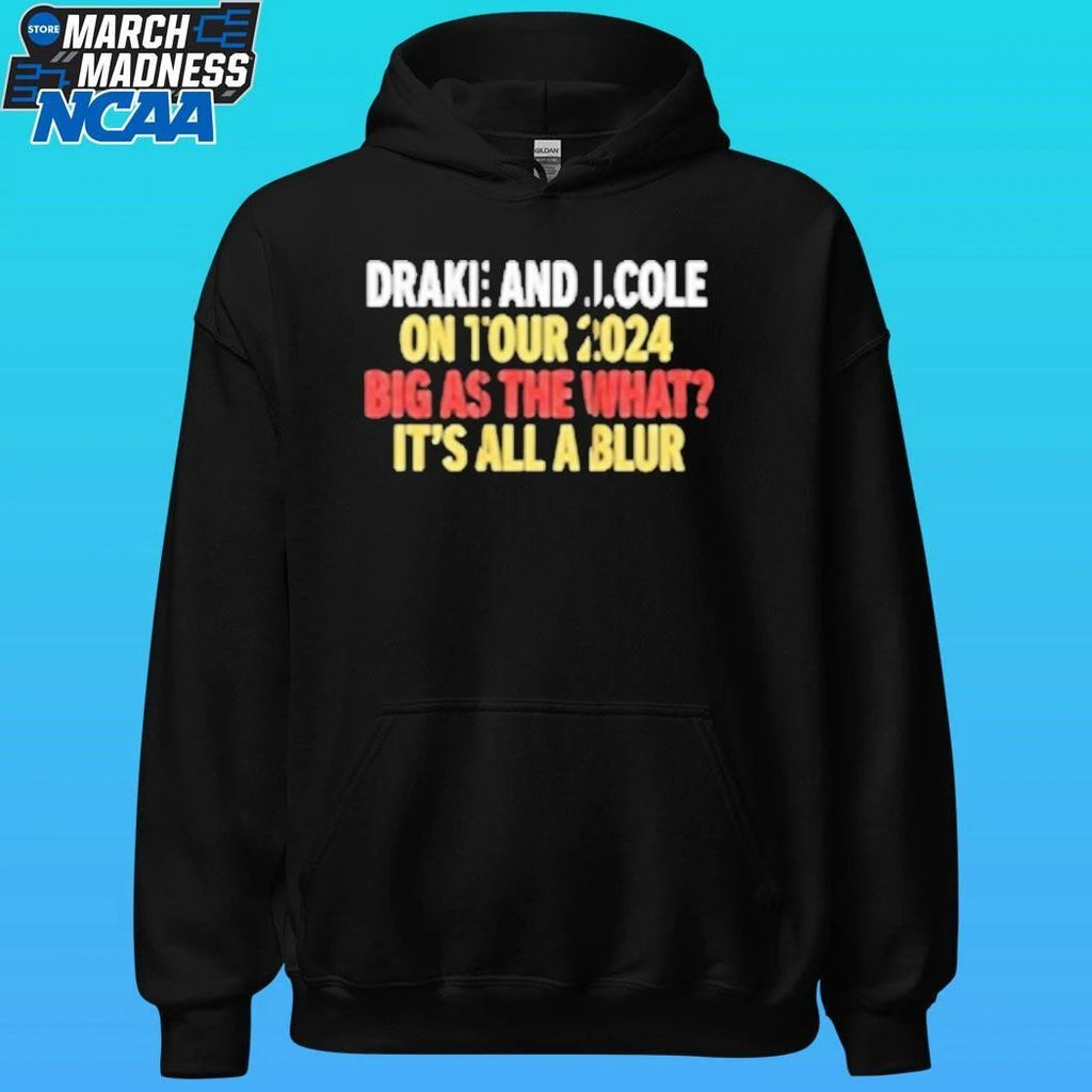 Kevin Durant Drake And J Cole It’s All A Blur Tour Shirt