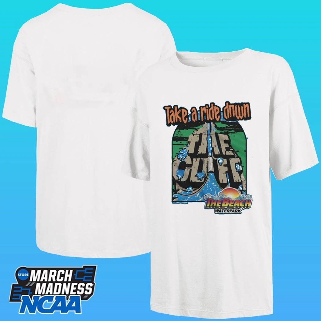Take A Ride Down The Cliff The Beach Waterpark Shirt