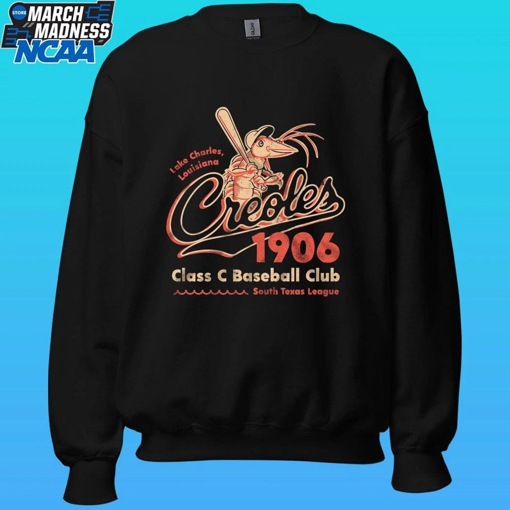 Lake Charles Creoles Louisiana Class C Baseball Club South Texas League Est 1906 Shirt