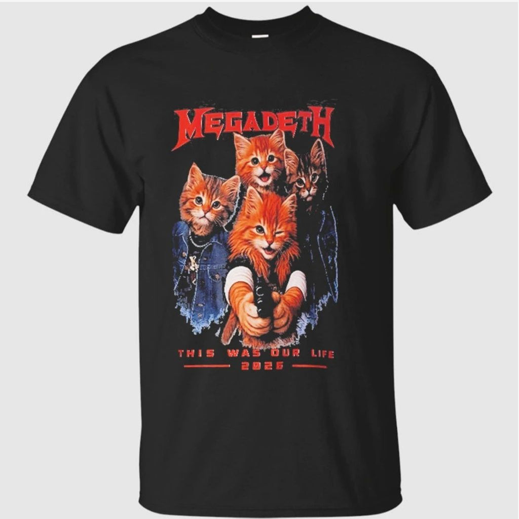 Megadeth Bootleg Report Mexico City May 10 11 2026 This Was Our Life 2026 Shirt