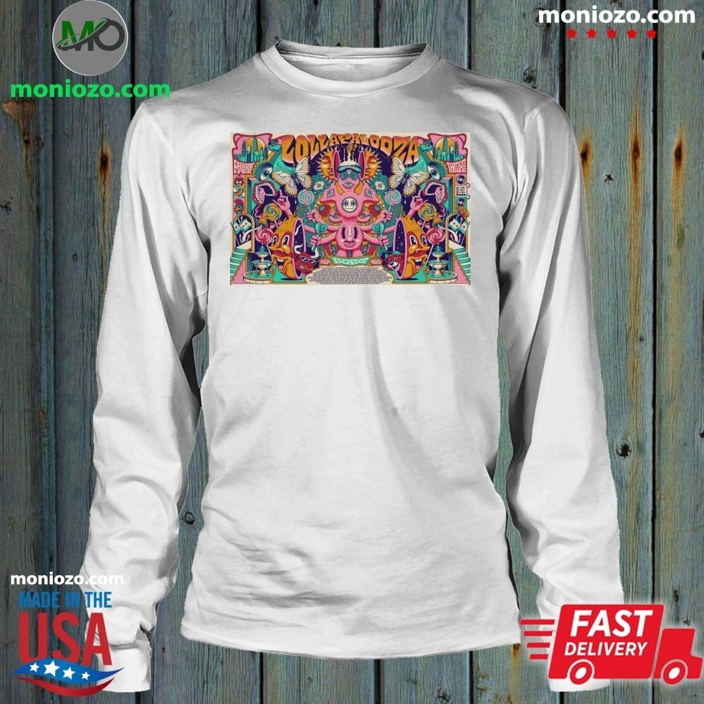 Lollapalooza 2026 Grant Park Chicago Poster Shirt