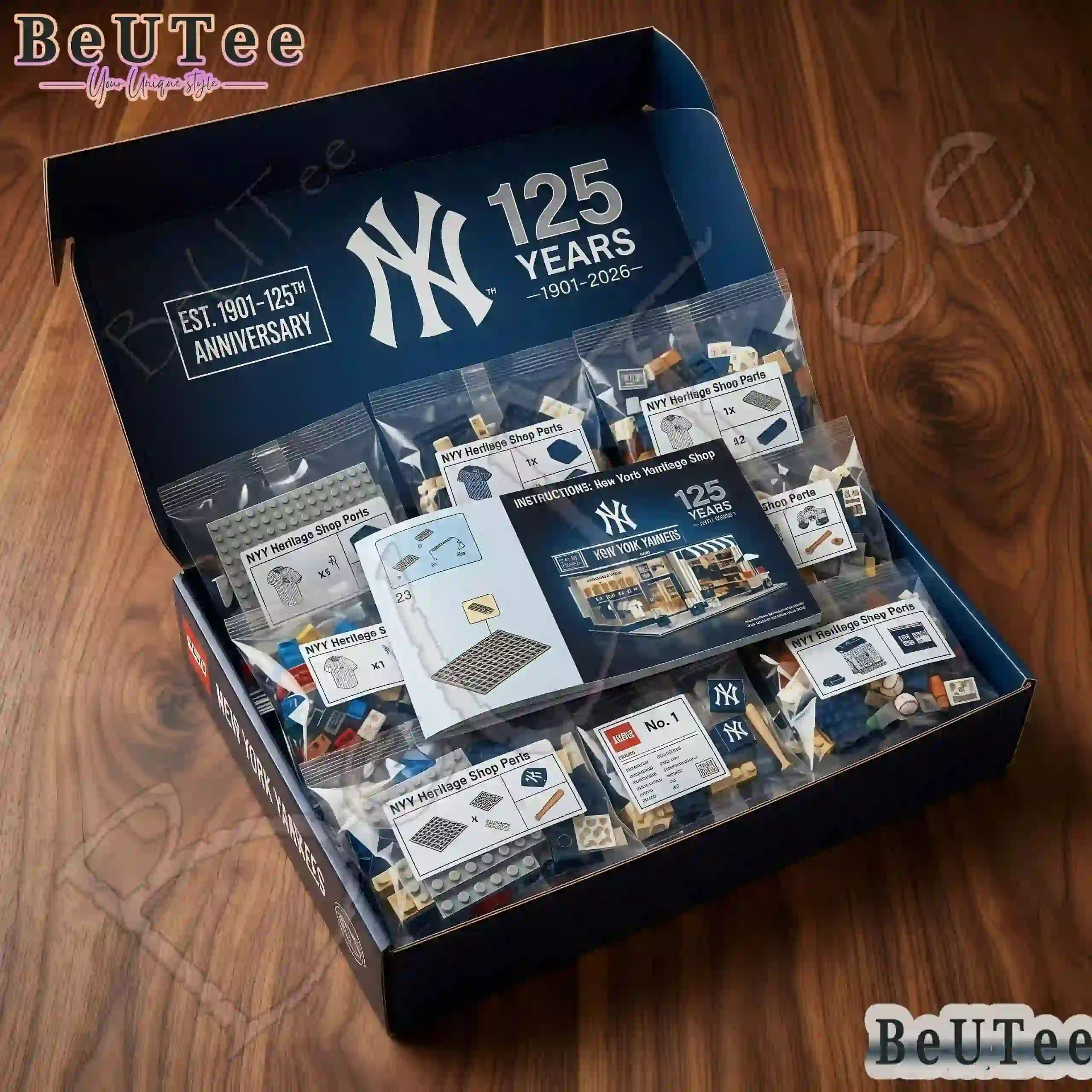 New York Yankees 125th Anniversary Heritage Shop Building Block Set