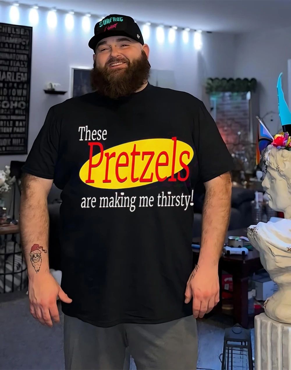Seinfeld these pretzels are making me thirsty shirt