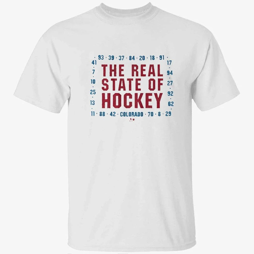 Colorado The Real State of Hockey Shirt