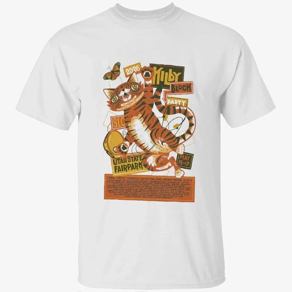 Kilby Block Party 5-17-2026 Salt Lake City UT Poster Shirt