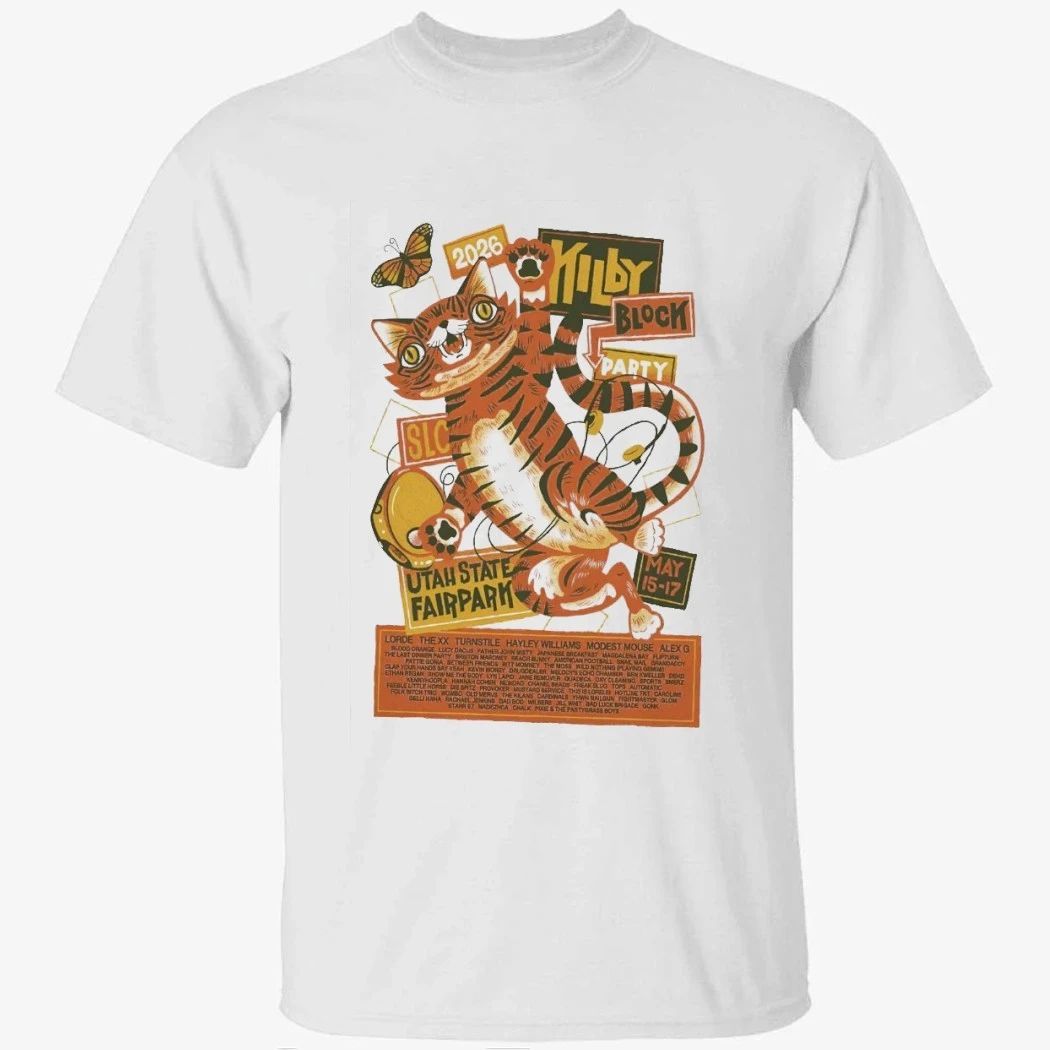 Kilby Block Party 5-17-2026 Salt Lake City UT Poster Shirt