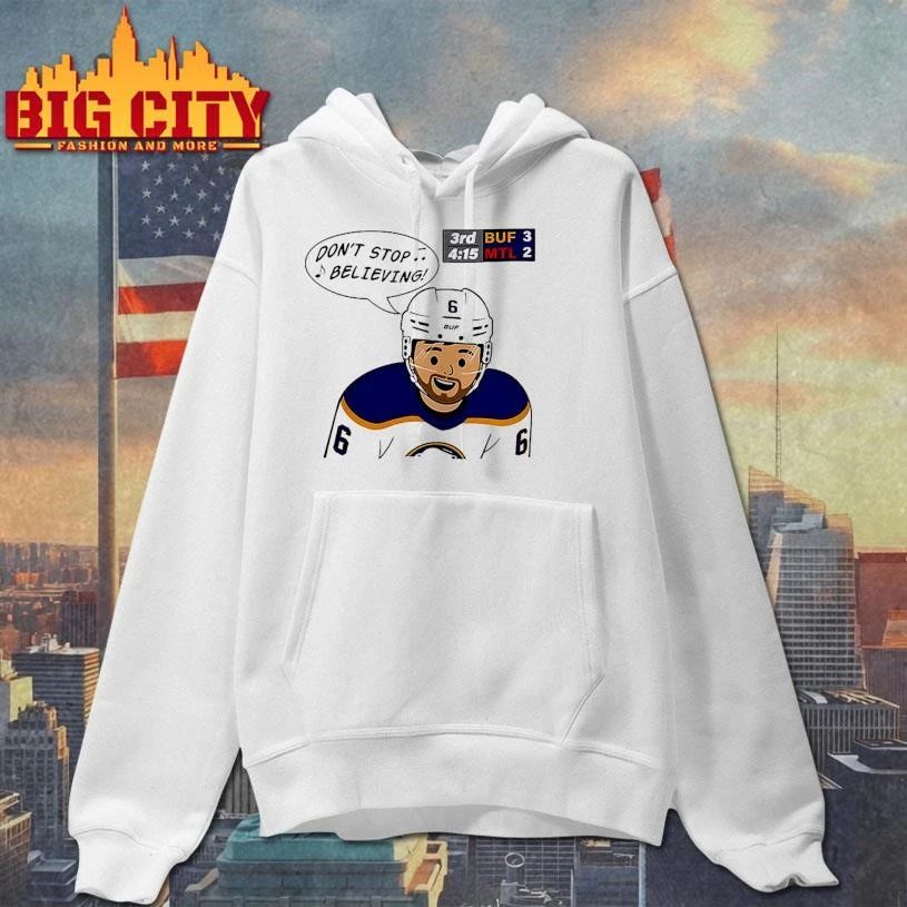 Zach Benson don’t stop believin Buffalo Sabres Hockey Graphic shirt
