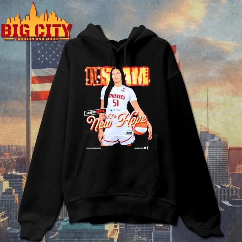 WSLAM Lauren Betts Covers Tee SLAM 262 D.C. New Hope 30 Years In The Future Of The WNBA Short Shirt